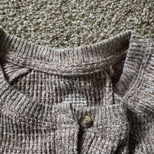 American Eagle Outfitters Women's Tan Cardigan